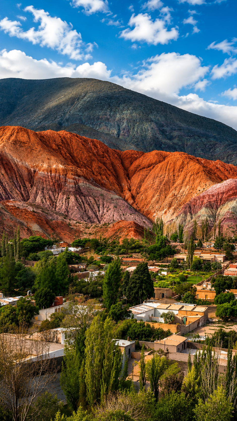 Purmamarca y Cerro de los Siete Colores