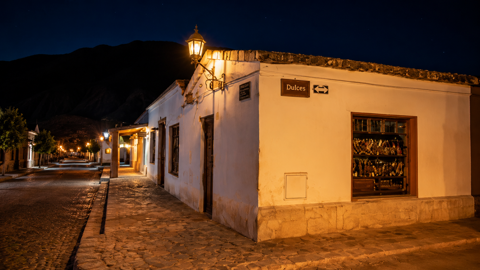 Cielo nocturno en Purmamarca