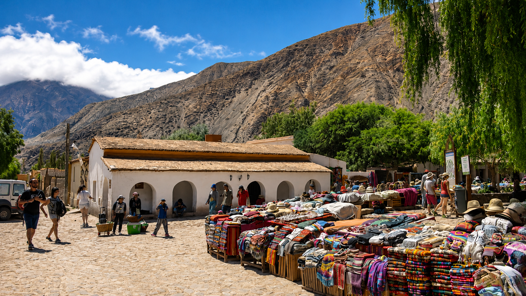 Plaza principal de Purmamarca